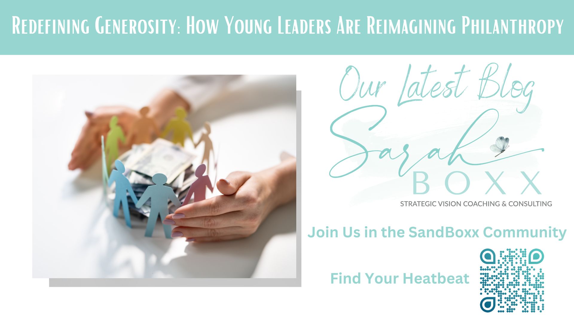 hands holding paper in the shape of people with money in the center